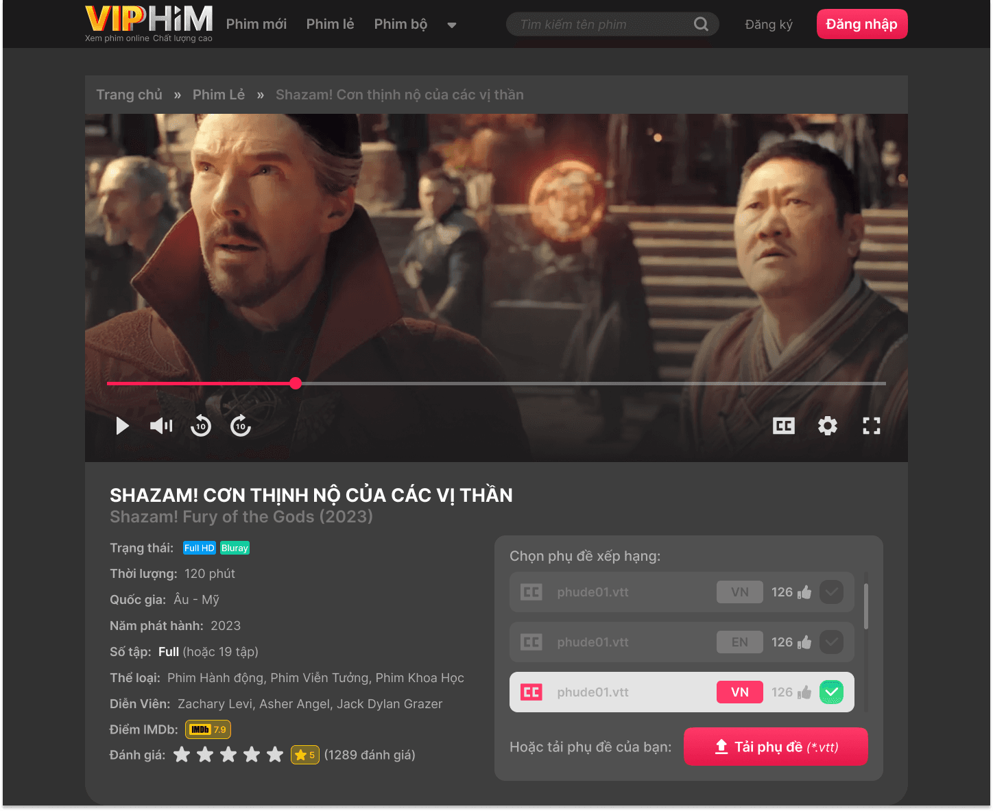 VIP Film - Fullstack Movie Streaming Platform
